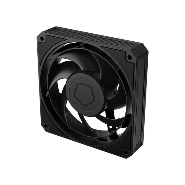 ID-Cooling Cooler 12cm - AT-120-K (36,5dB, max.141,01 m3/h, 4pin, PWM, 12cm, fekete) - Image 3