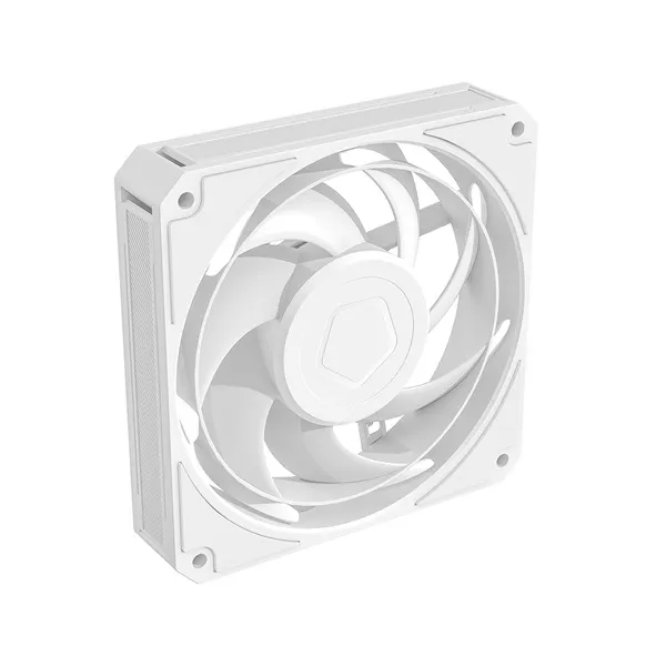 ID-Cooling Cooler 12cm - AT-120-W (36,5dB, max.141,01 m3/h, 4pin, PWM, 12cm, fehér) - Image 4