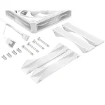 ID-Cooling Cooler 12cm - AT-120-W (36,5dB, max.141,01 m3/h, 4pin, PWM, 12cm, fehér) - Image 6