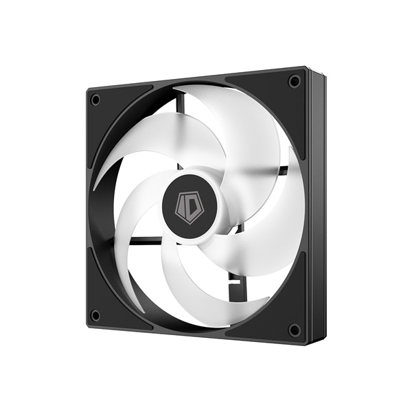 ID-Cooling Cooler 14cm -AS-140-ARGB-K (24,9dB, max. 122,66 m3/h, 4pin, PWM, 14cm, ARGB, fekete) - Image 2