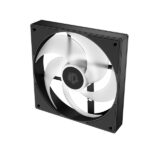 ID-Cooling Cooler 14cm -AS-140-ARGB-K (24,9dB, max. 122,66 m3/h, 4pin, PWM, 14cm, ARGB, fekete) - Image 3