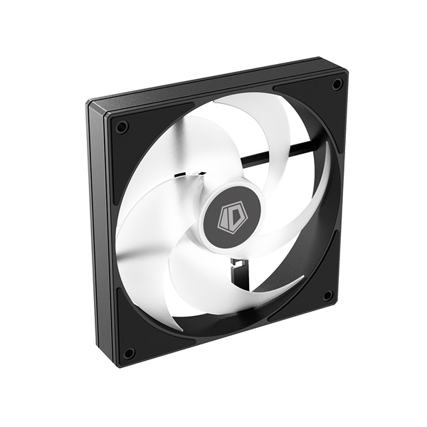 ID-Cooling Cooler 14cm -AS-140-ARGB-K (24,9dB, max. 122,66 m3/h, 4pin, PWM, 14cm, ARGB, fekete) - Image 4