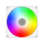 ID-Cooling Cooler 14cm - AS-140-ARGB-W (24,9dB, max. 122,66 m3/h, 4pin, PWM, 14cm, ARGB, fehér) - Image 2