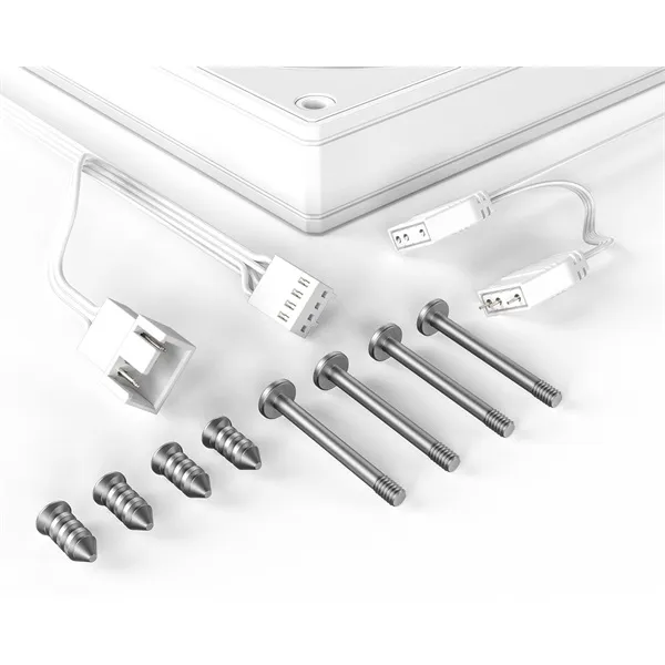 ID-Cooling Cooler 14cm - AS-140-ARGB-W (24,9dB, max. 122,66 m3/h, 4pin, PWM, 14cm, ARGB, fehér) - Image 6