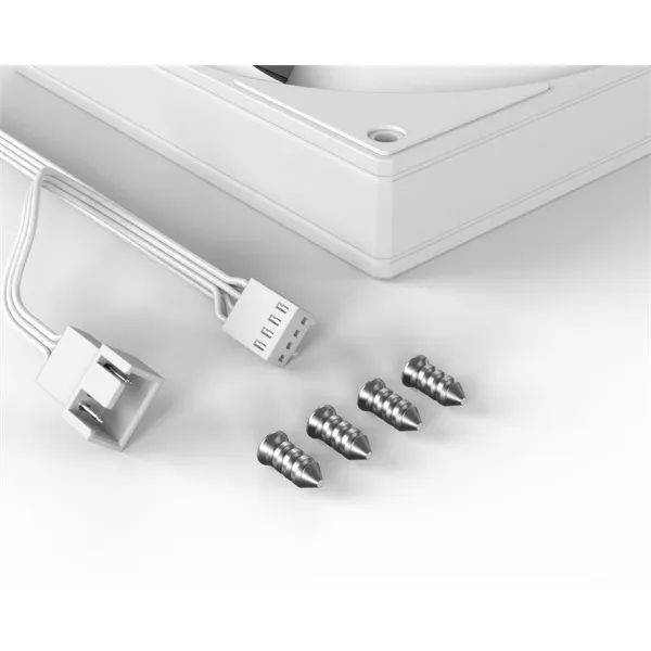 ID-Cooling Cooler 14cm - AS-140-W (24,9dB, max. 122,66 m3/h, 4pin, PWM, 14cm, fehér) - Image 5