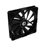 ID-Cooling Cooler 14cm - WF-14025-XT BLACK (32,6dB, max. 130,48 m3/h, 4pin PWM, fekete) - Image 2
