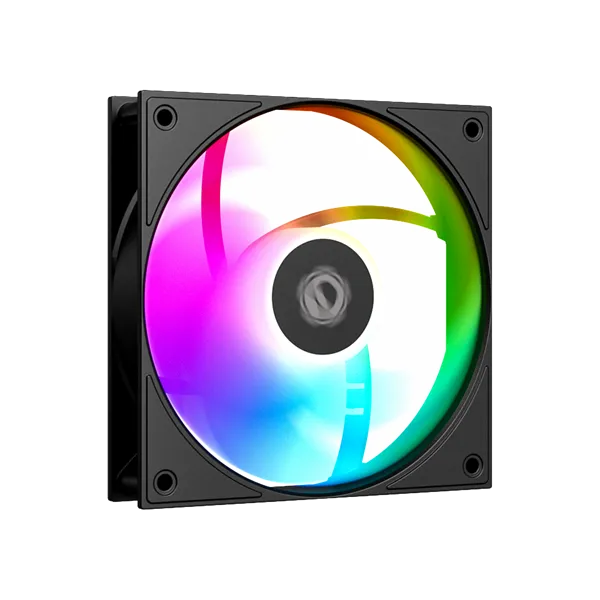 ID-Cooling Számítógépház - VIEW 500 ARGB (ablakos, 3x12cm A-RGB, BTF, mATX, 1xUSB3.0, 1xUSB2.0, fekete) - Image 14