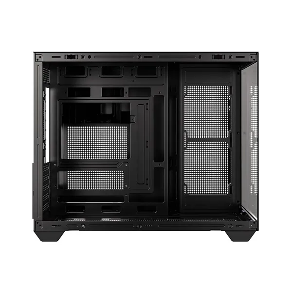 ID-Cooling Számítógépház - VIEW 500 (ablakos, venti nélkül, BTF, mATX, 1xUSB3.0, 1xUSB2.0, fekete) - Image 3