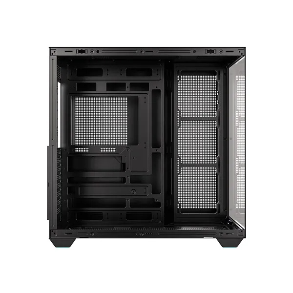 ID-Cooling Számítógépház - VIEW 510 (ablakos, venti nélkül, BTF, ATX, USB3.0, 1xUSB-C, fekete) - Image 3