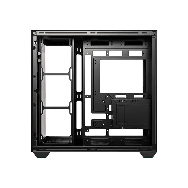 ID-Cooling Számítógépház - VIEW 510 (ablakos, venti nélkül, BTF, ATX, USB3.0, 1xUSB-C, fekete) - Image 4