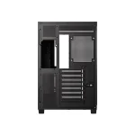 ID-Cooling Számítógépház - VIEW 510 (ablakos, venti nélkül, BTF, ATX, USB3.0, 1xUSB-C, fekete) - Image 6