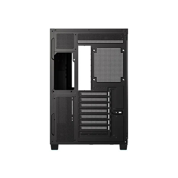 ID-Cooling Számítógépház - VIEW 510 (ablakos, venti nélkül, BTF, ATX, USB3.0, 1xUSB-C, fekete) - Image 6