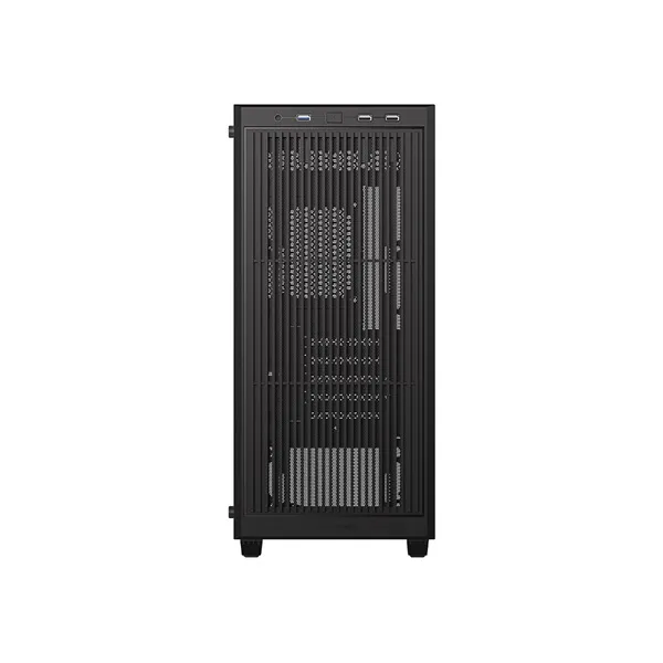 ID-Cooling Számítógépház - WARE 300 (ablakos, venti nélkül, mATX, USB3.0, 1xUSB2.0, fekete) - Image 3