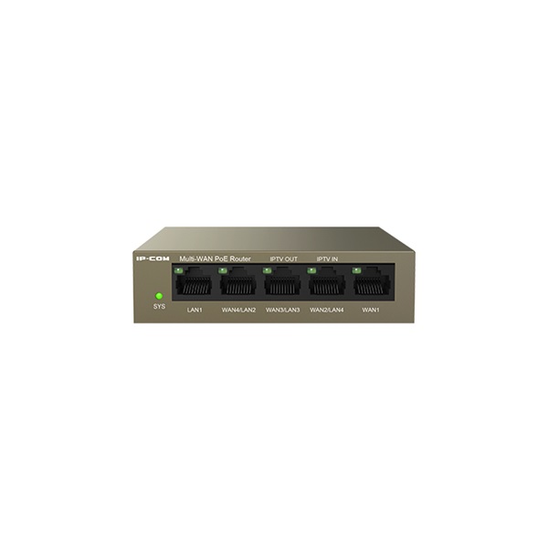 IP-COM Router - M20-PoE (5x 1Gbps; 4x at/af PoE+; 55W; ProFi Cloud) - Image 1