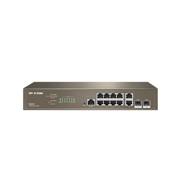 IP-COM_Switch_Vezerelheto_-_G5312F_10x1Gbps_2x_SFP_1x_console_port_L3-i330813.png IP-COM Switch Vezérelhető - G5312F (10x1Gbps; 2x SFP; 1x console port; L3) - Image 1