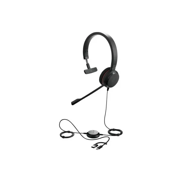 Jabra Fejhallgató - Evolve 20 Mono (4993-823-169)
