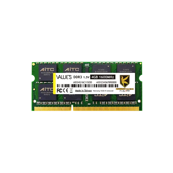 Kingsman Memória Notebook - 8GB DDR3 (1600Mhz, CL11, 1.35V)