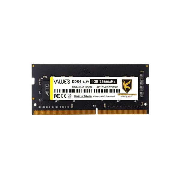 Kingsman Memória Notebook - 8GB DDR4 (3200Mhz, CL22, 1.2V)
