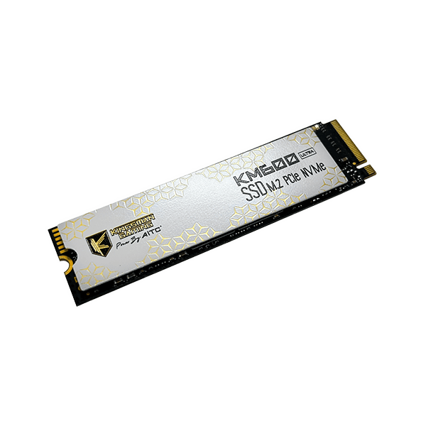 Kingsman SSD 256GB - KM600 ULTRA (3D TLC, M.2 PCIe Gen 3x4, NVMe 1.4, r:3200 MB/s, w:2500 MB/s) Hűtőbordás - Image 1