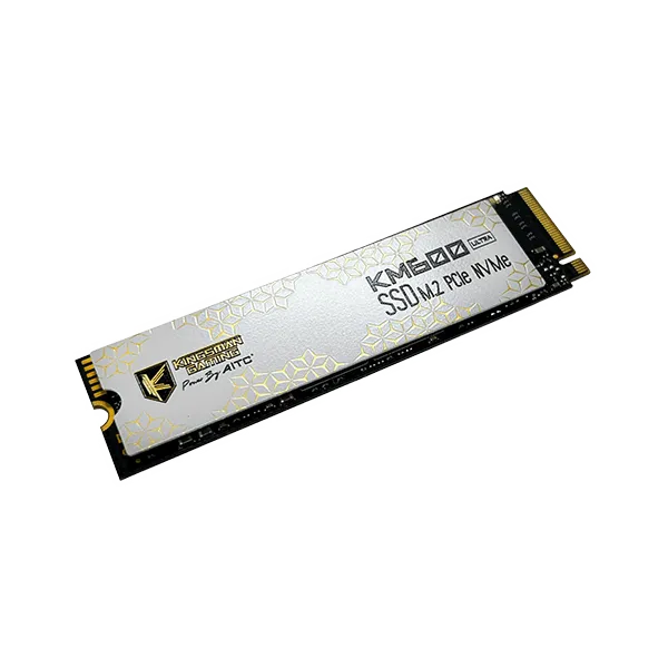 Kingsman SSD 512GB - KM600 ULTRA (3D TLC, M.2 PCIe Gen 3x4, NVMe 1.4, r:3200 MB/s, w:2500 MB/s) Hűtőbordás