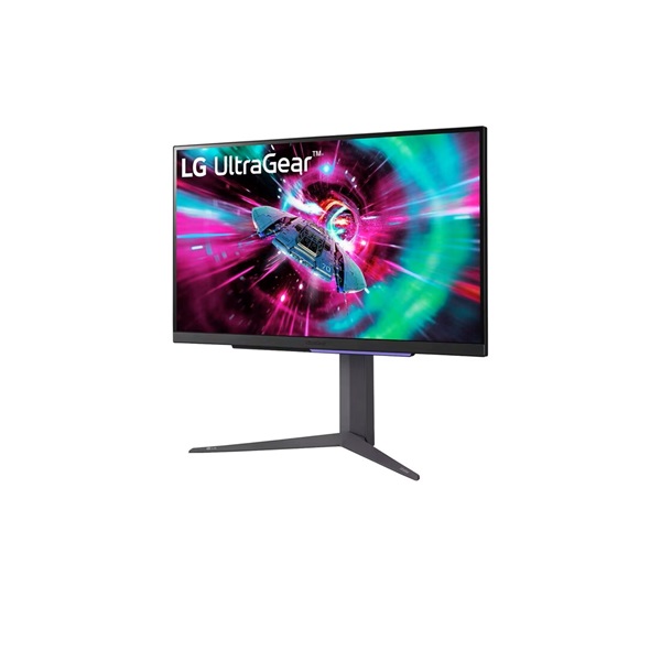 LG Monitor 27" Gamer - 27GR93U-B (IPS; 16:9; 3840x2160; 144Hz; 1ms; 400cd; HDMIx2; DP; USB; G-Sync; HDR, Pivot)