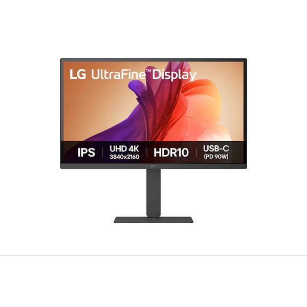 LG Monitor 27" Ultrafine - 27U730A-B (IPS; 16:9; 3840x2160; 5ms; 300cd; 60Hz; HDMI; DP; USB-C; HDR; Hangszóró, Pivot) - Image 1