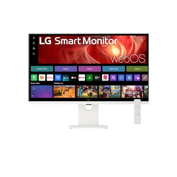 LG Monitor 37" Smart - 37U730SA-W (IPS; 16:9; 3840x2160; 5ms; 240cd; 60Hz; BT; HDMI; USB-C; HDR; Hangszóró; Mag.Áll.)
