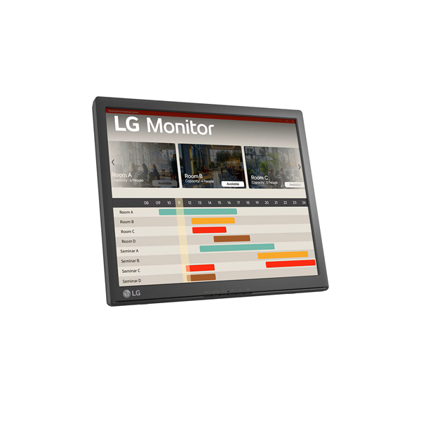 LG Monitor TouchScreen 17" - 17BR30T-B (IPS; 5:4; 1280x1024; 5ms; 250cd; D-sub; USB)