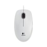Logitech B100 Optical USB Mouse White - Image 3