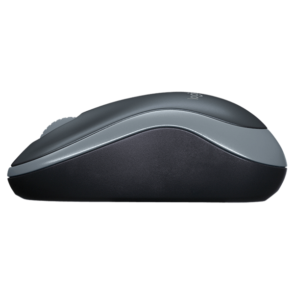 Logitech Egér - M185 (Vezeték nélküli, Optikai, Notebook, 1000 DPI, szürke) - Image 4