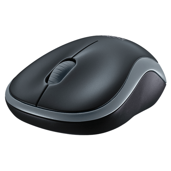 Logitech Egér - M185 (Vezeték nélküli, Optikai, Notebook, 1000 DPI, szürke) - Image 3