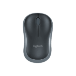 Logitech Egér - M185 (Vezeték nélküli, Optikai, Notebook, 1000 DPI, szürke) - Image 2