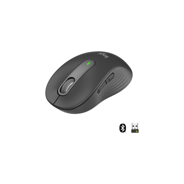 Logitech Egér - M650 L Nagy (Vezeték nélküli, Bluetooth, Optikai, 2000 DPI, szürke) - Image 6