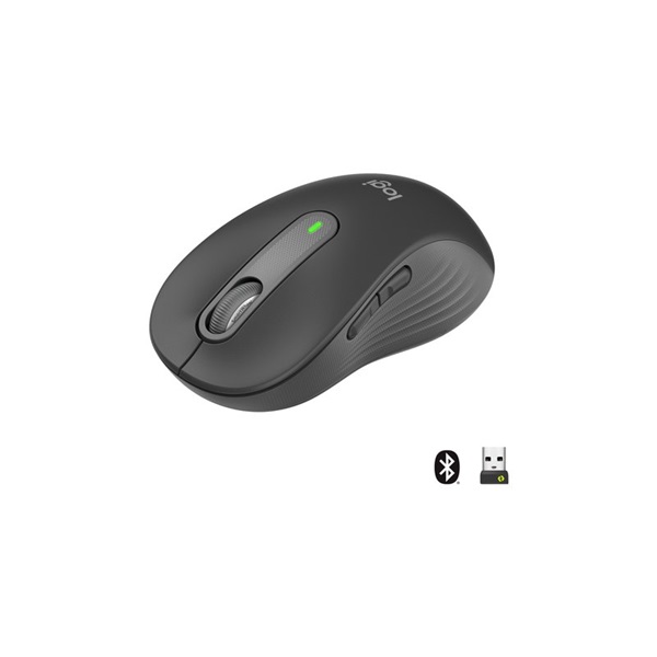 Logitech Egér - M650 L Nagy (Vezeték nélküli, Bluetooth, Optikai, 2000 DPI, szürke) - Image 8