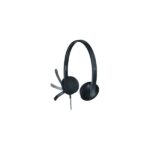 Logitech Fejhallgató - H340 Headset (USB, mikrofon, fekete) - Image 3