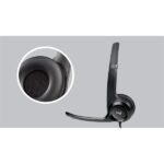 Logitech Fejhallgató - H390 Headset (USB, mikrofon, fekete) - Image 3
