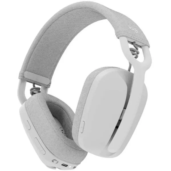 Logitech Zone Vibe 100 Bluetooth mikrofonos fehér fejhallgató - Image 1