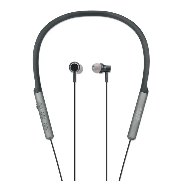 Manhattan Fülhallgató -  Bluetooth 5.0 + EDR vezetéknélküli, mikrofon, hangerőszabályzó, neckband, Fekete - Image 2