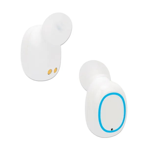 Manhattan Fülhallgató -  Bluetooth 5.0 vezetéknélküli, mikrofon, hangerőszabályzó, Powerbank funkció, Fehér - Image 3