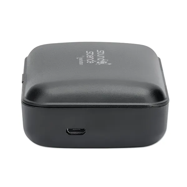 Manhattan Fülhallgató -  Bluetooth 5.0 vezetéknélküli, mikrofon, hangerőszabályzó, Powerbank funkció, Fekete - Image 4