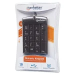Manhattan Numerikus billentyűzet - USB , Fekete - Image 2