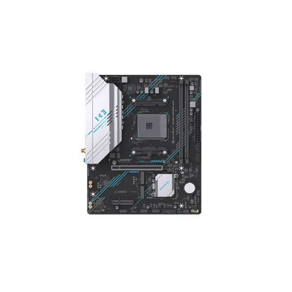 Maxsun Alaplap - AMD MS-B550M GAMING WIFI AM4 (B550, mATX, 2xDDR4 3200MHz, 2xSATA3, 2xM.2, HDMI, DP)