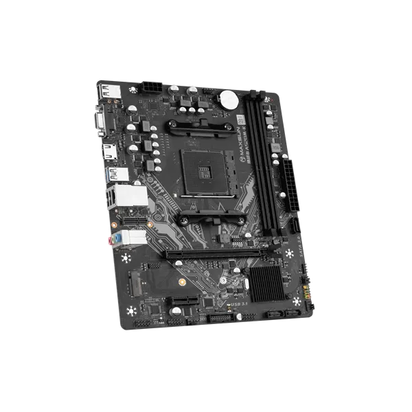 Maxsun Alaplap - AMD MS-CHALLENGER A520M-K AM4 (A520, mATX, 2xDDR4 3200MHz,3xSATA3, M.2, HDMI, D-sub) - Image 4