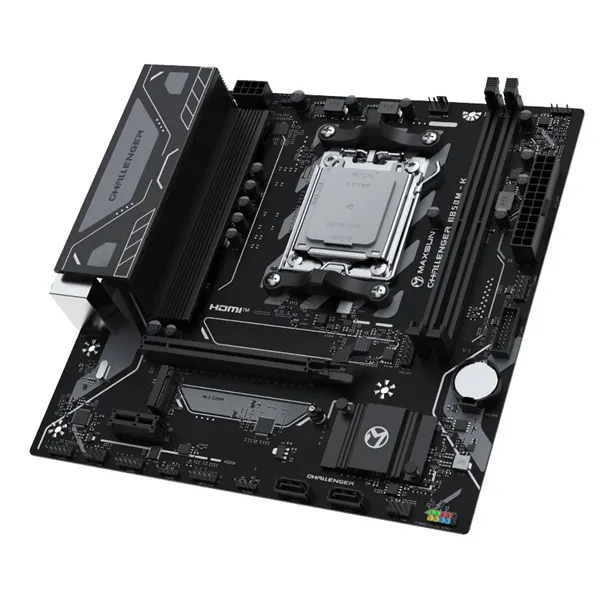 Maxsun Alaplap - AMD MS-CHALLENGER B850M-K AM5 (B850, mATX, 2xDDR5 8000MHz, 2xSATA3, M.2, HDMI) - Image 7