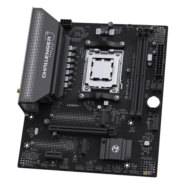Maxsun Alaplap - AMD MS-CHALLENGER B850M PLUS WIFI AM5 (B850, mATX, 2xDDR5 8000MHz, 2xSATA3, 2xM.2, HDMI, DP) - Image 5