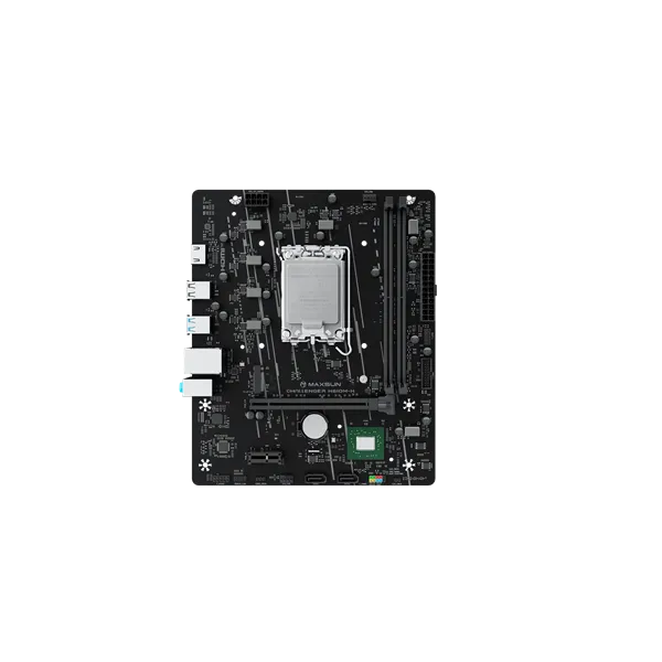Maxsun Alaplap - Intel MS-CHALLENGER H610M-H V1 s1700 (H610, mATX, 2xDDR4 3200MHz, 4xSATA3, 1xM.2, HDMI)