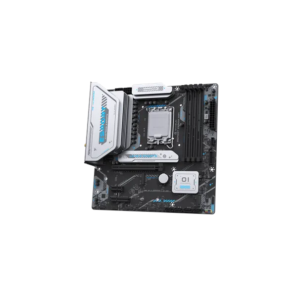 Maxsun Alaplap - Intel MS-ESPORT Z890M WIFI s1851 (Z890, mATX, 4xDDR5 7800MHz, 4xSATA3, 3xM.2, HDMI, DP) - Image 2