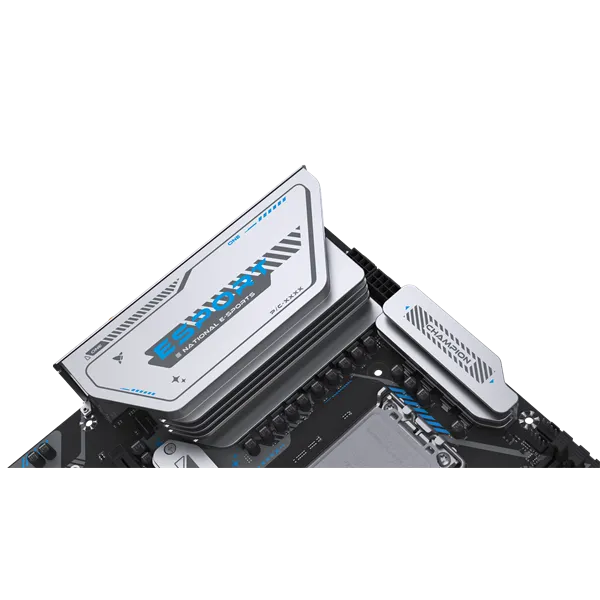 Maxsun Alaplap - Intel MS-ESPORT Z890M WIFI s1851 (Z890, mATX, 4xDDR5 7800MHz, 4xSATA3, 3xM.2, HDMI, DP) - Image 4