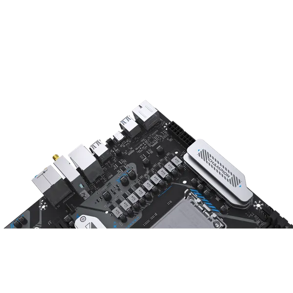 Maxsun Alaplap - Intel MS-ESPORT Z890M WIFI s1851 (Z890, mATX, 4xDDR5 7800MHz, 4xSATA3, 3xM.2, HDMI, DP) - Image 9