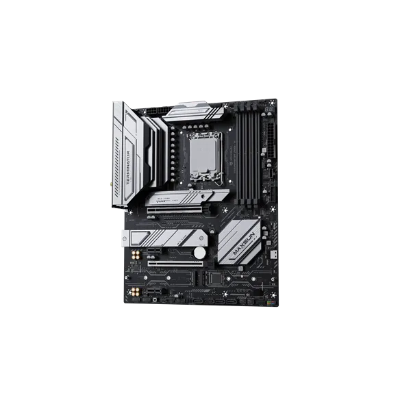 Maxsun Alaplap - Intel MS-TERMINATOR Z890-A WIFI s1851 (Z890, ATX, 4xDDR5 8800MHz, 4xSATA3, 4xM.2, HDMI, DP)